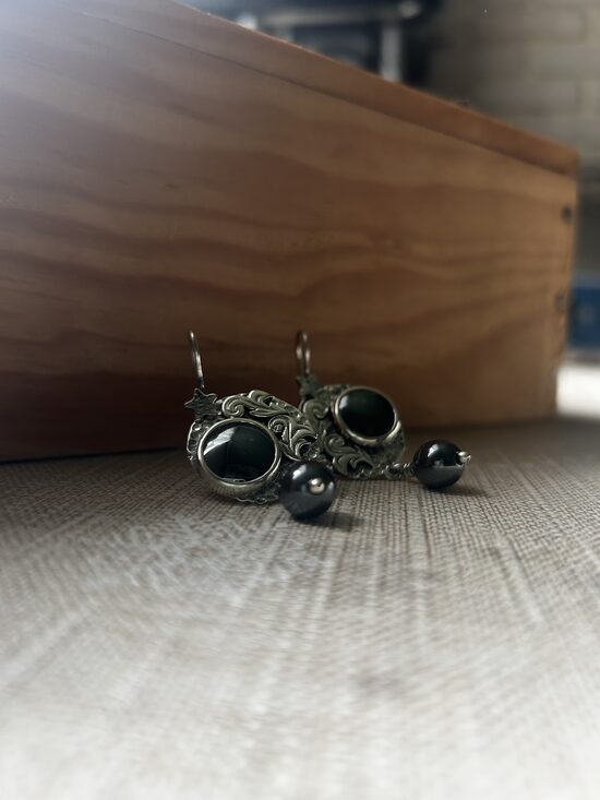 Sudraba auskari “ Mēness radziņš ”